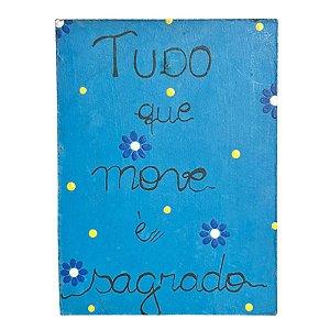 Placa com Dizeres P - MG