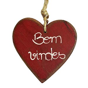 Coração com Dizeres "Bem Vindes" - Beth - MG