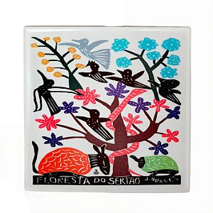 Azulejo Xilo 10x10 - J. Borges - PE