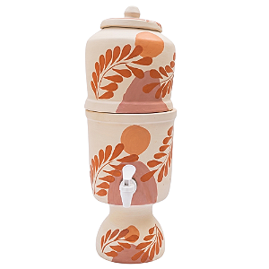 Filtro Floral de Barro Pintado 2,5L - Vale do Jequitinhonha - MG