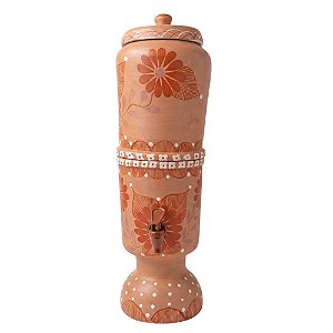 Filtro de Barro Pintado 2,5L - Vale do Jequitinhonha - MG