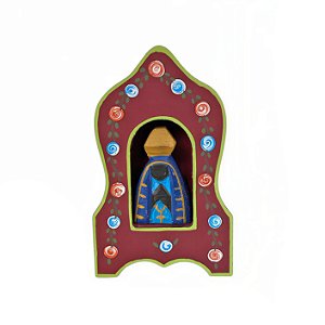 Oratório Aparecida 9cm - Beth - MG