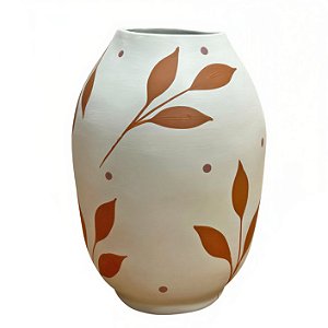 Vaso Branco - Raquel - Vale do Jequitinhonha - MG