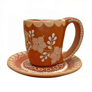 Caneca Vermelha com Píres - Pedrelina - Vale do Jequitinhonha - MG