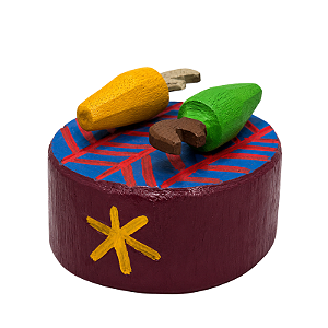 Base com Caju 10cm - Aline - Ilha do Ferro - AL