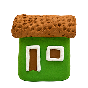 Casinha de Parede Telhado Reto Verde - Railan - BA
