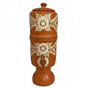 Filtro de Barro Pintado 2,5L - Vale do Jequitinhonha - MG