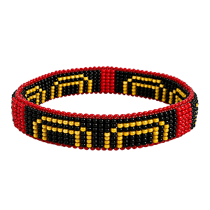 Pulseira de Miçanga Mini Especial 2 - Etnia Waurá - MT