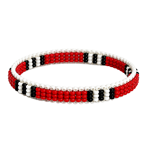 Pulseira de Miçanga Mini Especial - Etnia Waurá - MT