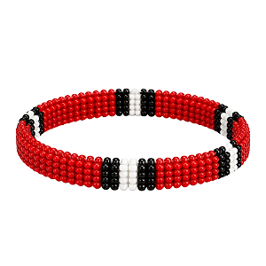 Pulseira de Miçanga Mini Especial - Etnia Waurá - MT