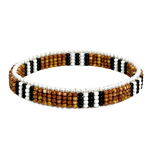 Pulseira de Miçanga Mini Especial - Etnia Waurá - MT