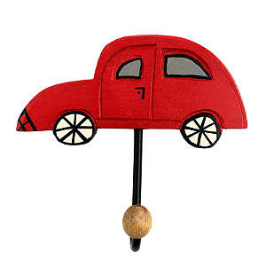 Cabideiro Carro P Vermelho - Gervásio - MG