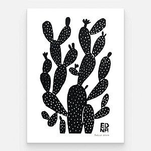 Xilogravura "Palma" P (PB) - Edna - PE