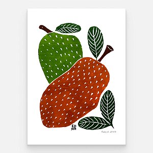 Xilogravura "Jaca" M 2026 - Edna - PE