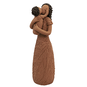 Escultura Mãe com 1 Filho P - João Paulo Mota - MG