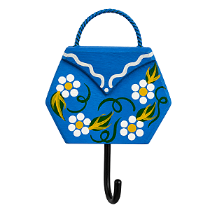 Cabideiro Bolsa Flor 2 PP - Gervásio - MG