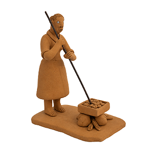 Miniatura Tradicional Fogão a Lenha - Elias Vitalino - PE