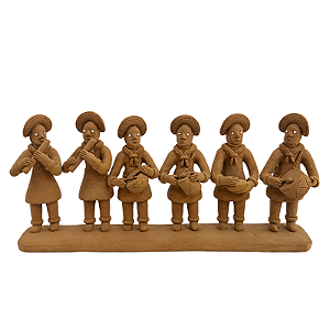 Miniatura Tradicional Banda de Pífano - Elias Vitalino - PE