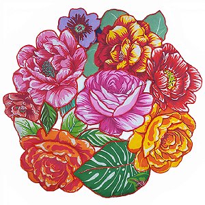 Sousplat Flores de Chitão (Variados) - PB
