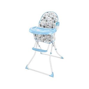 Cadeira de Alimentação Alta Baby Slim Leão 0 a 15kg - azul