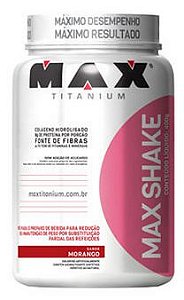 Max Shake 400g - Max Titanium - MR2 Suplementos Alimentares - Whey Protein,  Hipercalórico, Termogênico, Combos, Saúde e muito mais!