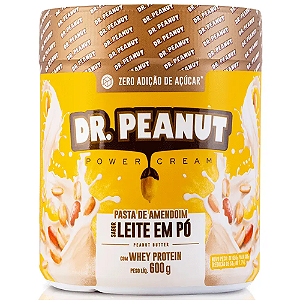 PASTA DE AMENDOIM 600G  - DR. PEANUT