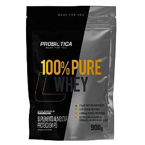 100% PURE WHEY REFIL 900G - PROBIÓTICA