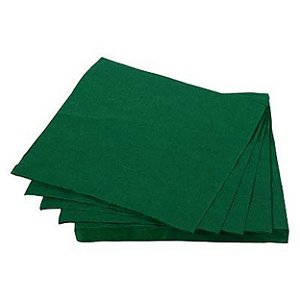 Guardanapo Verde Bandeira 33cm x 33cm 20un