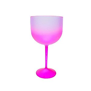 Taça Gin Degrade Pink Neon