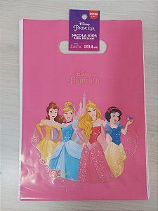 Sacola Kids 22x31cm Princesas Disney 04 un Cromus