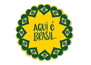 Sousplat Copa do Mundo Brasil 2022 04 un. Cromus