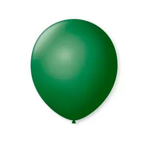 Balão 7 polegadas Liso Verde Folha 50 un. São Roque
