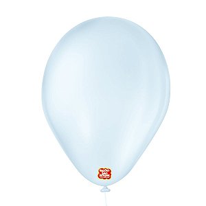 Balão 7 polegadas Candy Colors Azul 25 un. São Roque