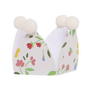 Forminha de doce Pompom (20und) - Floral Vintage
