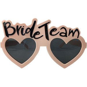 Óculos Bride Team / time da noiva - despedida de solteira un