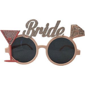 Óculos de Plástico Bride Noiva Despedida de Solteira 1un