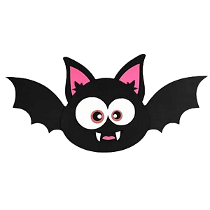 Painel Decorativo Hallowen Cute Morcego EVA 1un