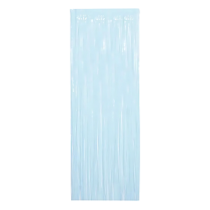 Cortina Decorativa Azul Pastel C/1Un