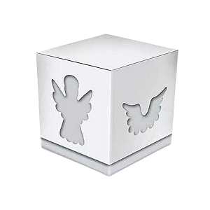 Caixa Cubo Vazada Batizado Junco 8 Un