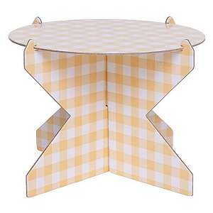 Boleira M - Xadrez Aveia diametro 20cm / altura 15cm
