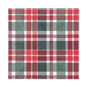 Guardanapo de Papel Xadrez Verde/Vermelho 35,5x32,5cm 20un