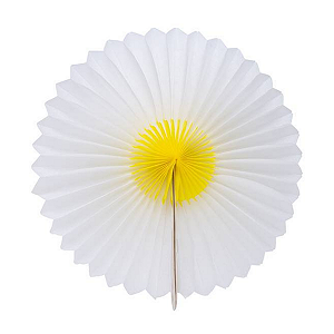 Margarida de Papel Colméia 25cm 1un