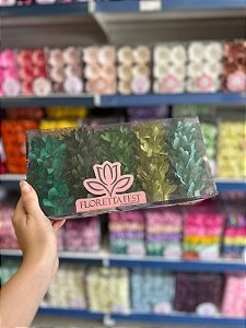 Forminha p/ Doces Melissa Mix 06 Tons Verdes 50Un