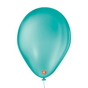 Balao 7 Liso C/ 50 Azul Oceano Sao Roque