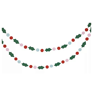 Varal Decorativo Natalino 1Un