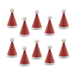 Mini Chapeuzinho Natal Ho Ho Ho 10Un