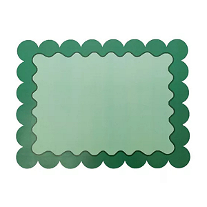 Jogo Americano Merry Christmas Day Verde 5Un