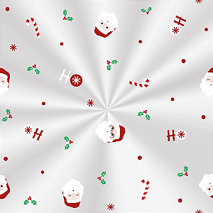 Saco Transparente Natal Noel Chegou 11x19,5 50un