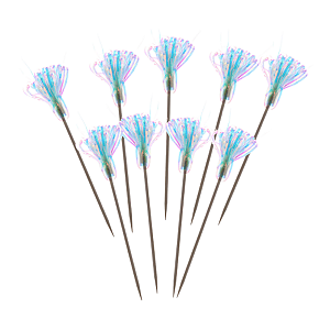 Palito Decorativo P/ Doces e Petiscos Furta Cor 10cm 12Un