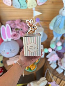 Caixa Pop Up Doce Páscoa Coelhinho